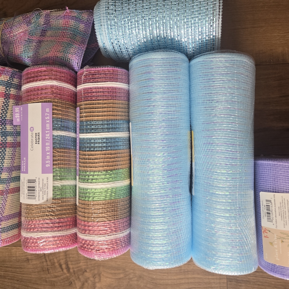 Craft Deco Mesh Roll - Multicolor - Picture 3 of 3